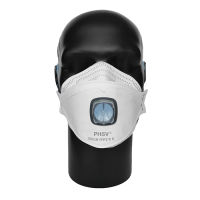 Полумаска фильтрующая PHSV 3021R FFP2 R D