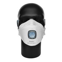 Полумаска фильтрующая PHSV 3021 FFP2 NR D