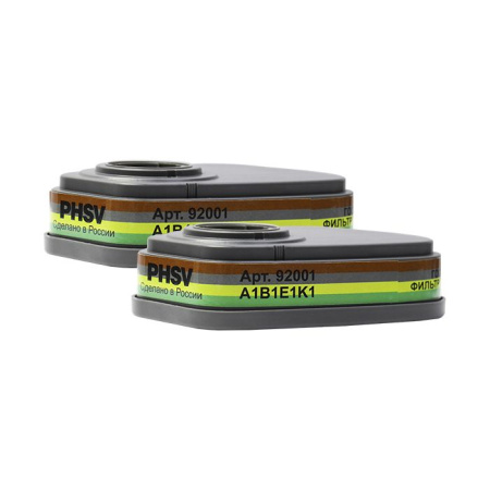 Противогазовый фильтр PHSV 92001 А1В1Е1К1 детальное фото в интернет-магазине "Фармсервис"