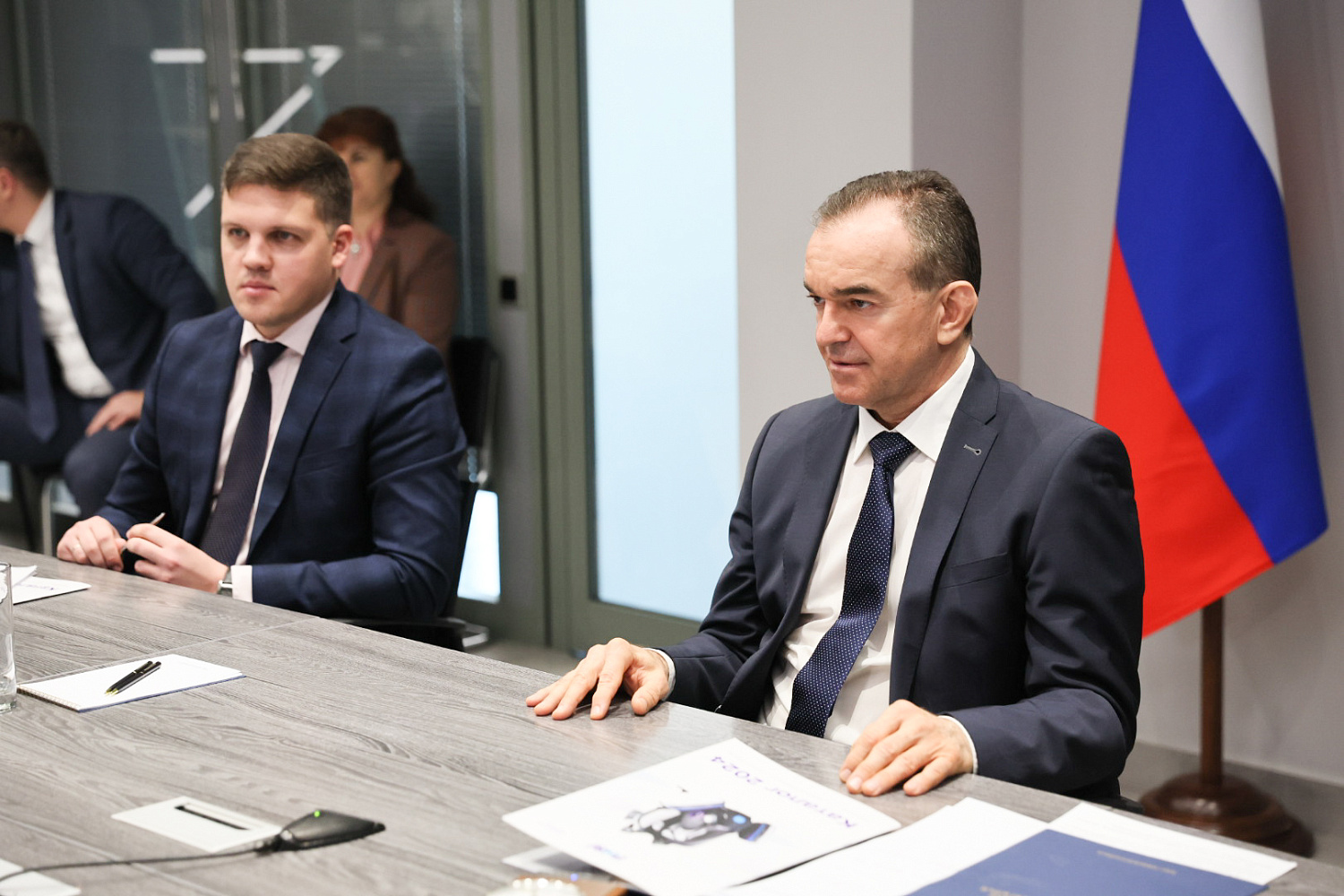 Губернатор Краснодарского края посетил производственный центр «Фармсервис» детальное фото в интернет-магазине "Фармсервис"