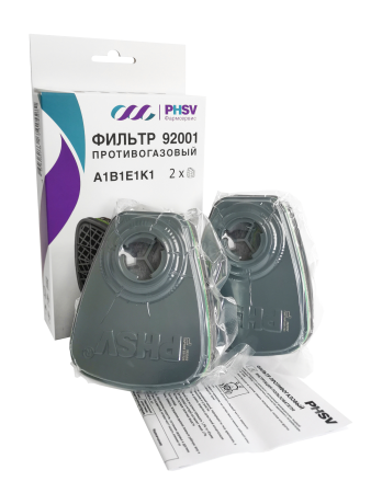 Противогазовый фильтр PHSV 92001 А1В1Е1К1 детальное фото в интернет-магазине "Фармсервис"