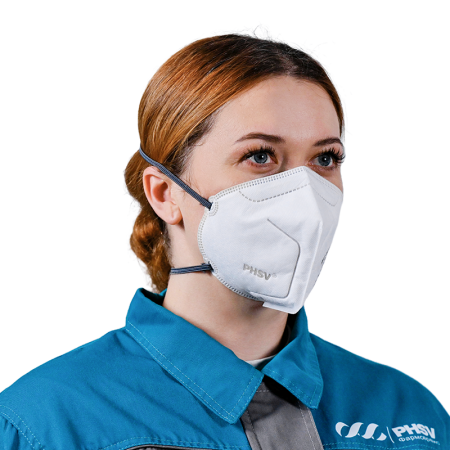 Полумаска фильтрующая PHSV 1020S FFP2 NR D